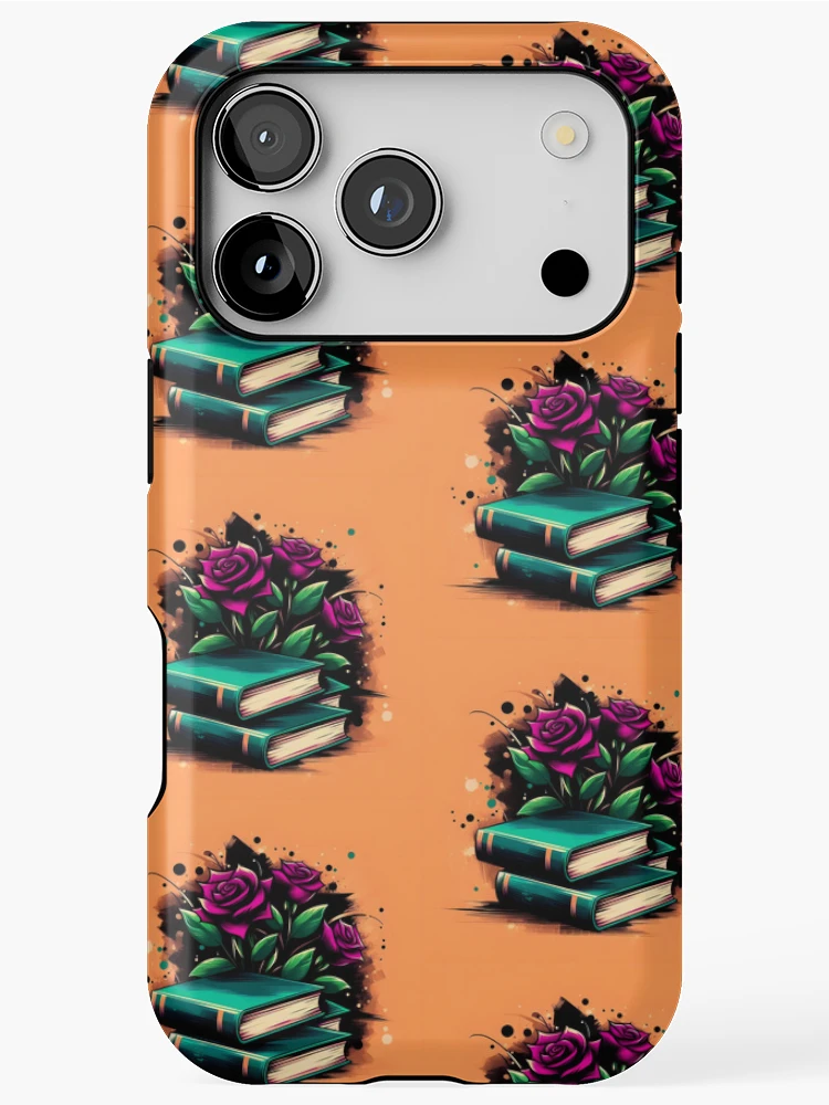 Thumbnail 1 of 4, iPhone Case, Bookstack designed and sold by GraphicsClub.