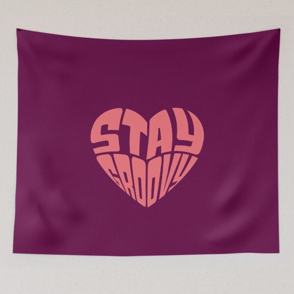 Item preview, Stay Groovy | Aesthetic Y2K Meets 70s Font Graphic Tee designed and sold by typoinspired.