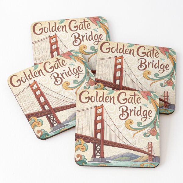 Item preview, Golden Gate Bridge designed and sold by Mark and Heather.