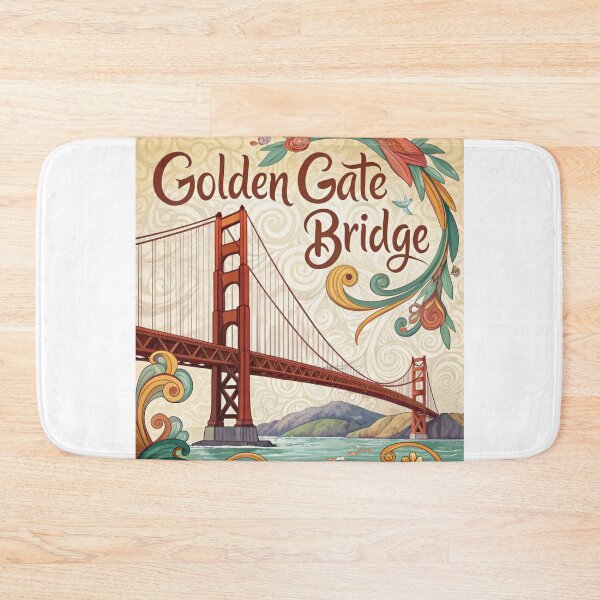 Item preview, Golden Gate Bridge designed and sold by Mark and Heather.