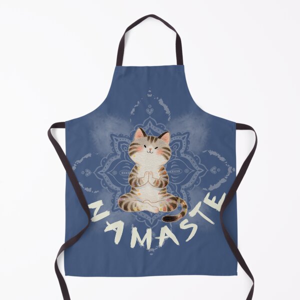 Item preview, Namaste Yoga Cat With Mandala designed and sold by Lee Yeng.