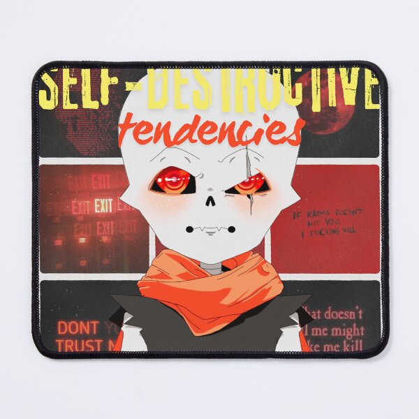 Item preview, Self-Destructive Tendencies Underfell Papyrus designed and sold by STC Creations Studio.
