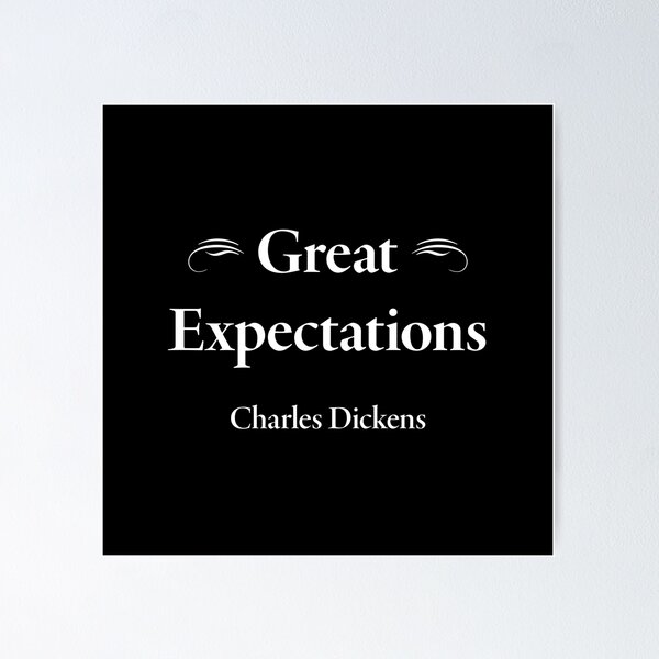 Item preview, Charles Dickens, Great Expectations designed and sold by CharlottePlaceArt.