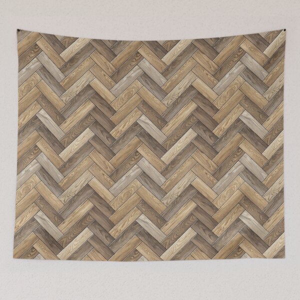 Item preview, Natural Wood Herringbone Parquet Flooring Texture. designed and sold by RGShirtWorks.