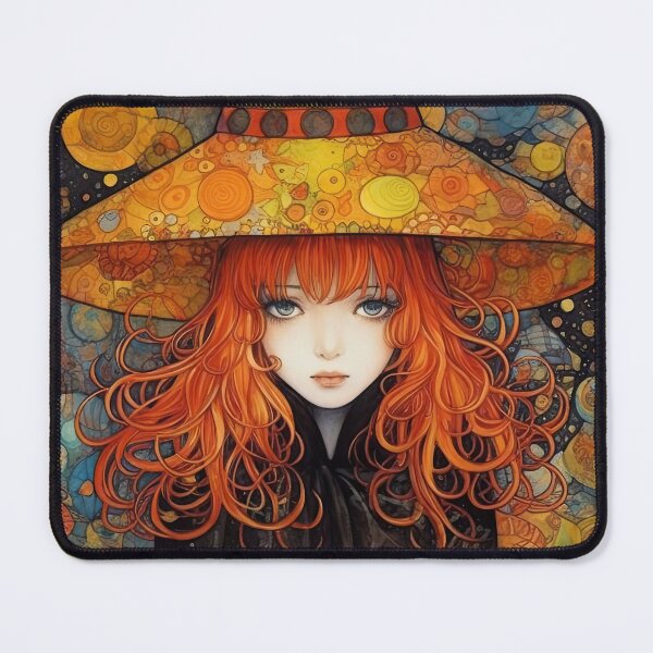 Item preview, The young witch with a stylish hat 7 designed and sold by nikigoessi.