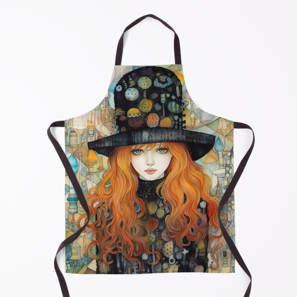 Item preview, The young witch with a stylish hat 6 designed and sold by nikigoessi.