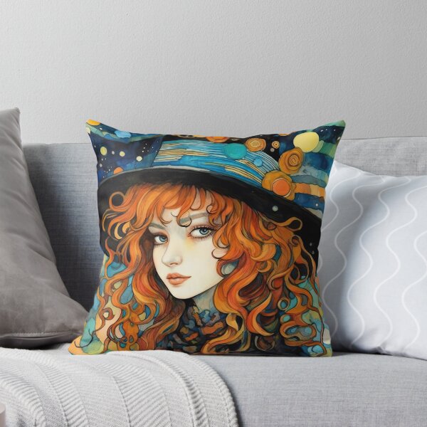 Item preview, The young witch with a stylish hat 2 designed and sold by nikigoessi.