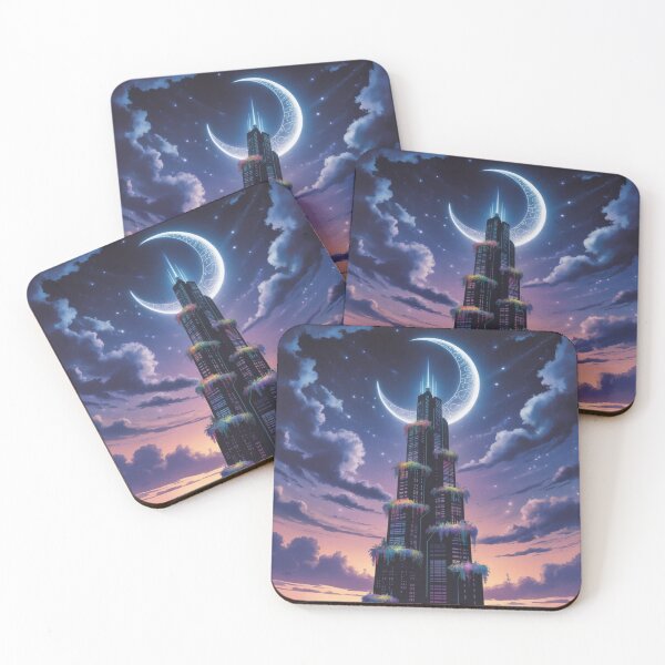 Item preview, Skyscraper at night designed and sold by Bosszu.