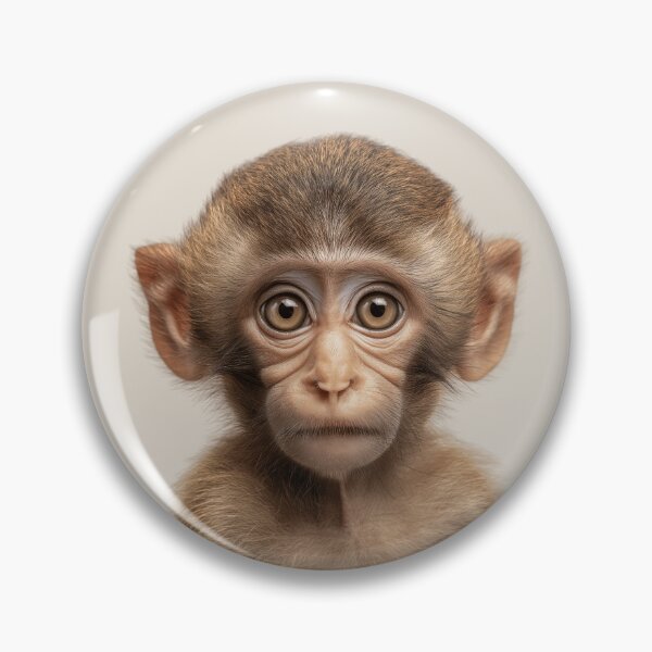 Item preview, Adorable Baby Monkey for Cute Monkey lovers designed and sold by LazyOwlStore.