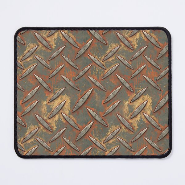 Item preview, Seamless Rusty Diamond Plate Metal Texture Background. designed and sold by ML-Media.