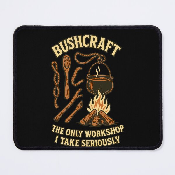 Item preview, Bushcraft Only Workshop Take Seriously Survival designed and sold by LuminOrb.