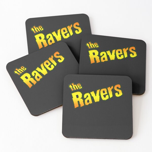 Item preview, THE RAVERS LOGO TEE SHIRT designed and sold by PSYCHOKITTY MERCH.