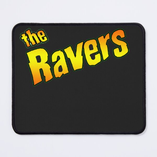 Item preview, THE RAVERS LOGO TEE SHIRT designed and sold by PSYCHOKITTY MERCH.