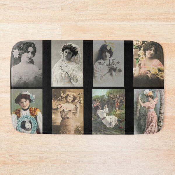 Item preview, Collage of various vintage young women in the early 1900's designed and sold by Photopat.