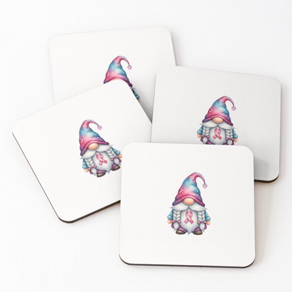 Item preview, Breast Cancer Awareness Gnome Squad  designed and sold by facegm.