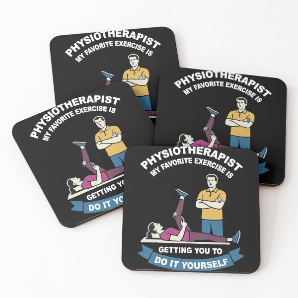 Item preview, Physiotherapy Funny Physiotherapist Exercise designed and sold by LuminOrb.