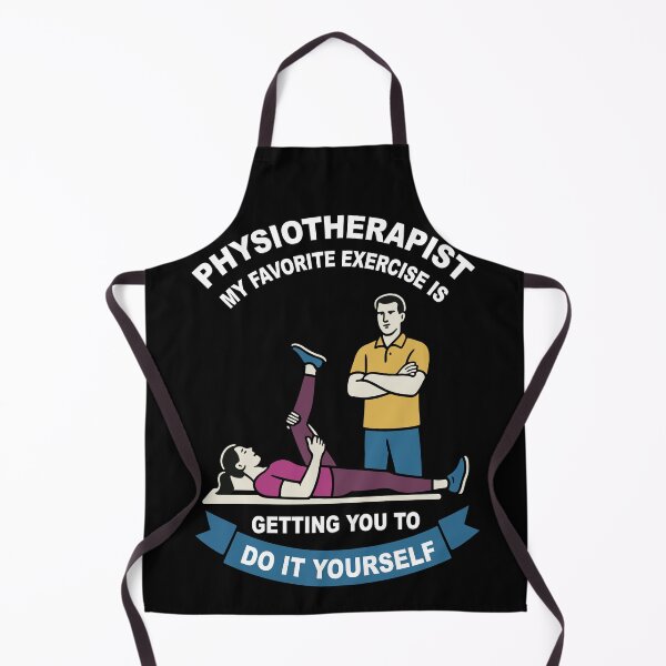 Item preview, Physiotherapy Funny Physiotherapist Exercise designed and sold by LuminOrb.