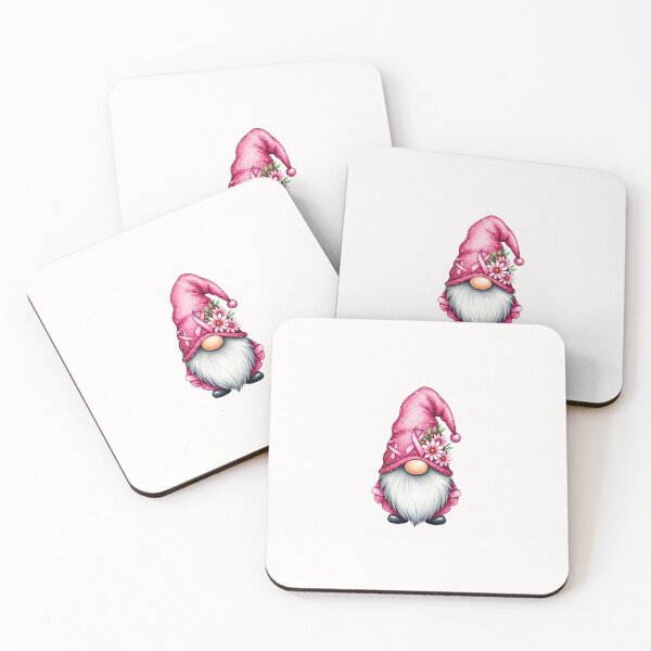 Item preview, Breast Cancer Awareness Gnome Squad  designed and sold by facegm.