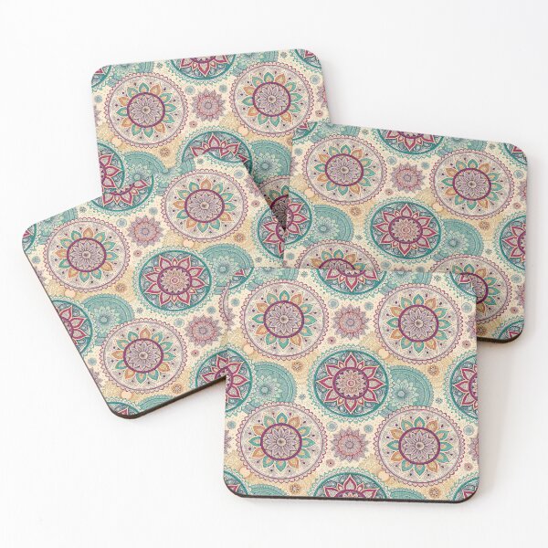 Item preview, Bohemian Mandala Floral Seamless Pattern. designed and sold by RGShirtWorks.
