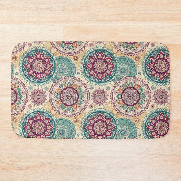 Item preview, Bohemian Mandala Floral Seamless Pattern. designed and sold by RGShirtWorks.