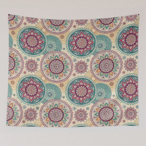 Item preview, Bohemian Mandala Floral Seamless Pattern. designed and sold by RGShirtWorks.
