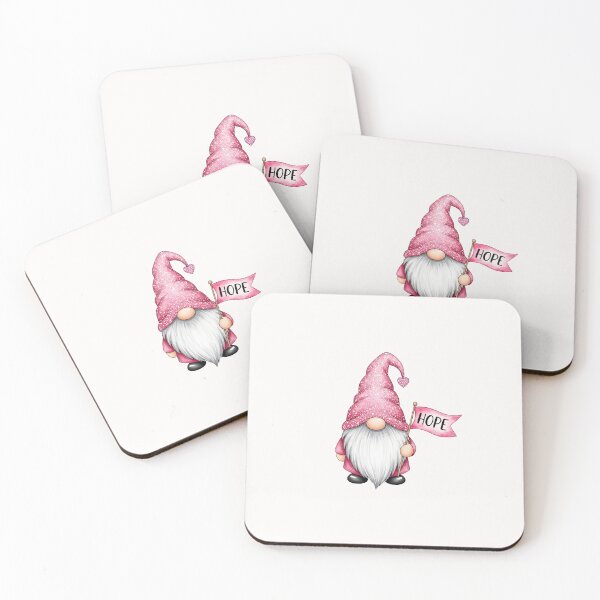 Item preview, Breast Cancer Awareness Gnome Squad  designed and sold by facegm.