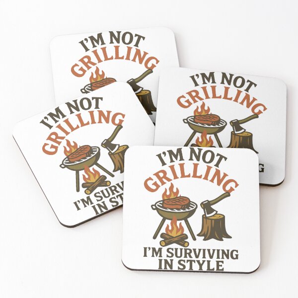 Item preview, I'm Not Grilling I'm Surviving In Style Prepper designed and sold by LuminOrb.