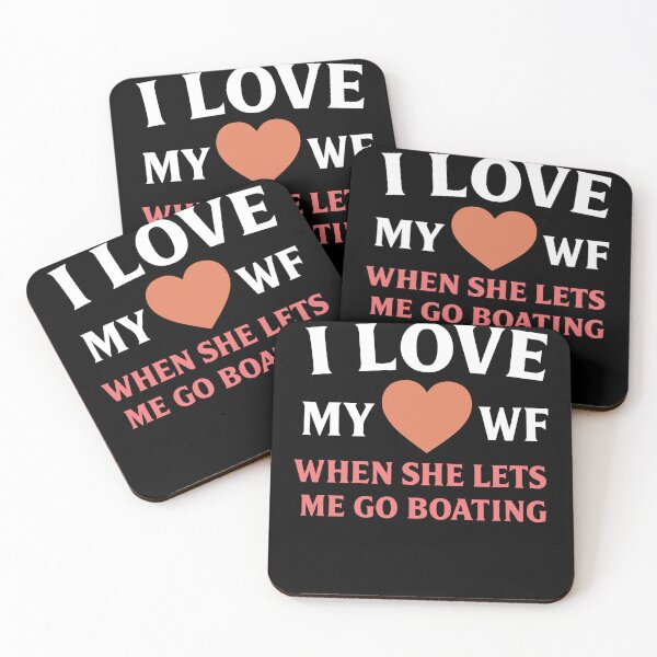 Item preview, Funny Saying I Love My Wife Ship Boat Captain designed and sold by LuminOrb.