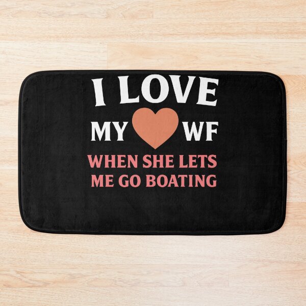 Item preview, Funny Saying I Love My Wife Ship Boat Captain designed and sold by LuminOrb.