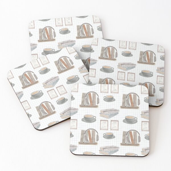 Item preview, Book Lover’s Day – Watercolor Reading Pattern designed and sold by lilbowwie.