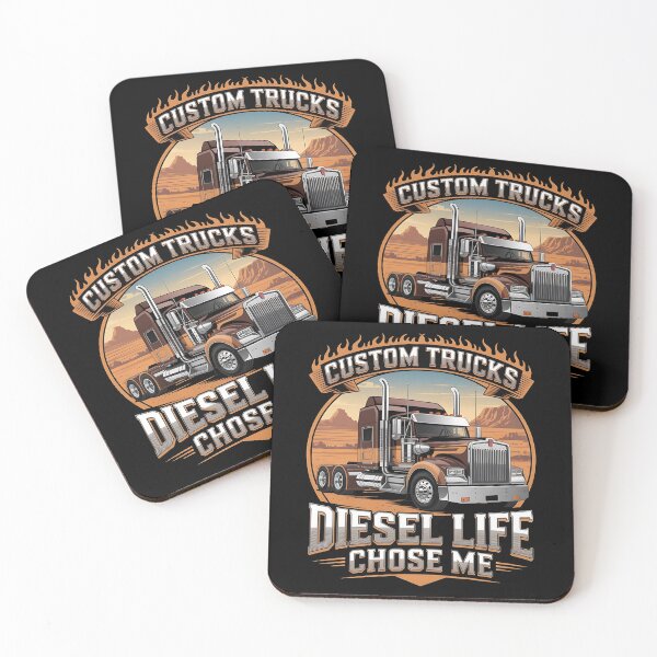 Item preview, Diesel life chose me - Diesel makes me happy - Highway truck - Keep trucking - Chrome dreams - Asphalt cowboy - Truck stop - Truck driver - American trucking designed and sold by JansenGS.