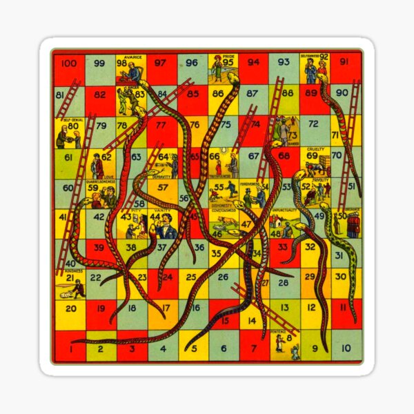 Item preview, Snakes and Ladders designed and sold by AC1313.