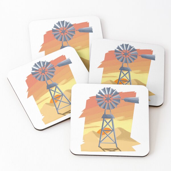 Item preview, Windmill West designed and sold by TrashMuseLab.