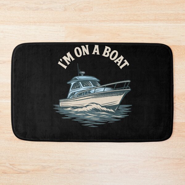 Item preview, I'm On A Boat Funny Saying Captain Nautical designed and sold by LuminOrb.