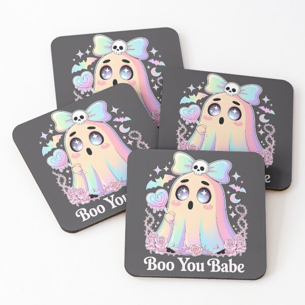 Item preview, Boo You Babe – Pastel Goth Kawaii Ghost Design designed and sold by LaLi-Designs.