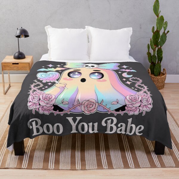 Item preview, Boo You Babe – Pastel Goth Kawaii Ghost Design designed and sold by LaLi-Designs.