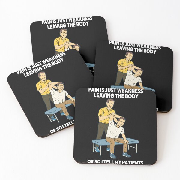 Item preview, Physiotherapy Funny Pain saying for designed and sold by LuminOrb.