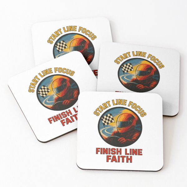 Item preview, Start Line Focus - Finish Line Faith - Motorsport designed and sold by inkNext.