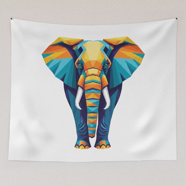 Item preview, elephant designed and sold by Toufiq outfit.