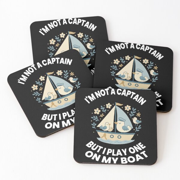 Item preview, I'm Not A Captain But I Play One On My Boat designed and sold by LuminOrb.