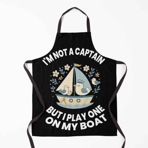 Item preview, I'm Not A Captain But I Play One On My Boat designed and sold by LuminOrb.