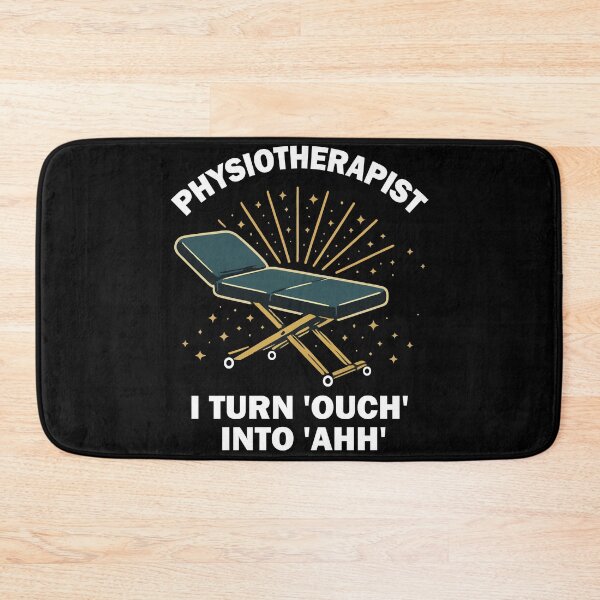 Item preview, Physiotherapist Funny saying I Turn Ouch Into Ahh designed and sold by LuminOrb.
