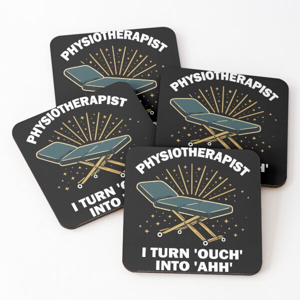 Item preview, Physiotherapist Funny saying I Turn Ouch Into Ahh designed and sold by LuminOrb.