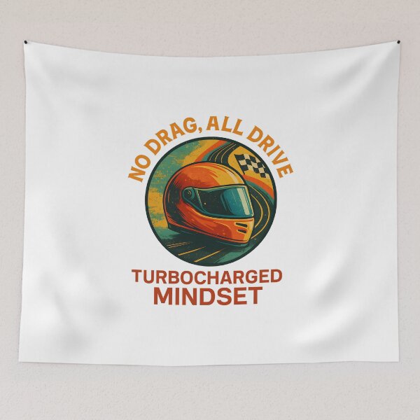 Item preview, No Drag, All Drive - Turbocharged Mindset - Motorsport designed and sold by inkNext.