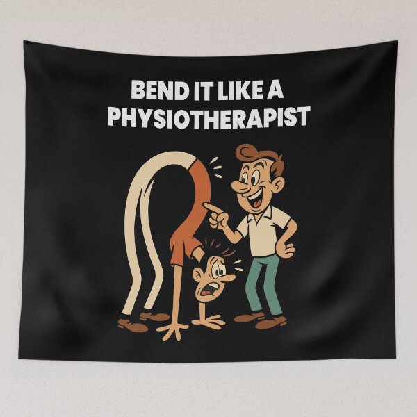 Item preview, Bend It Like A Physiotherapist Physical Therapy designed and sold by LuminOrb.