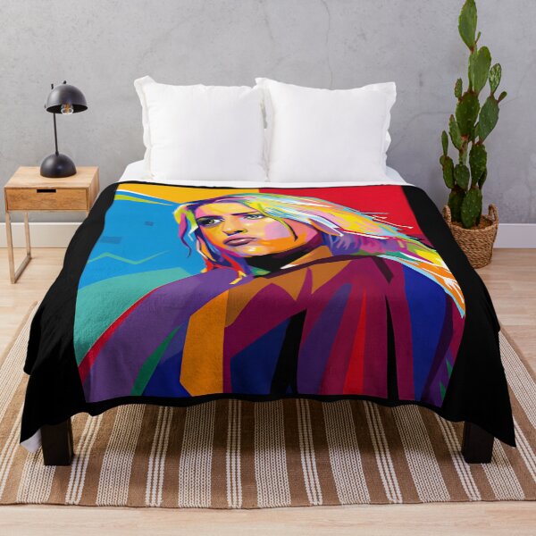 Item preview, Colorful Pop Art Portrait of Emily Armstrong – Bold Abstract Expression designed and sold by JayceTucker89.