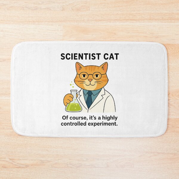 Item preview, Scientist Cat – Controlled Chaos, Meow-Style designed and sold by Teenomix.