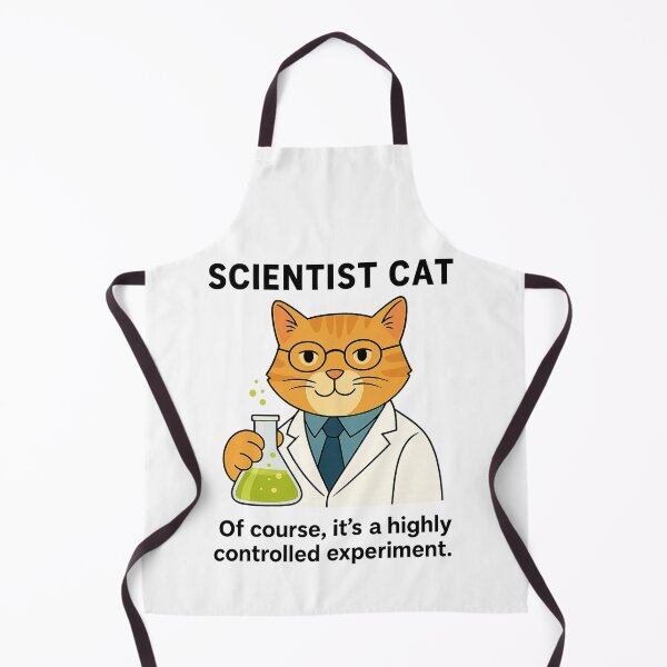Item preview, Scientist Cat – Controlled Chaos, Meow-Style designed and sold by Teenomix.