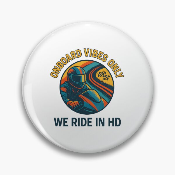 Item preview, Onboard Vibes Only - We Ride in HD - Motorsport designed and sold by inkNext.