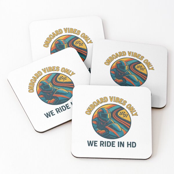 Item preview, Onboard Vibes Only - We Ride in HD - Motorsport designed and sold by inkNext.